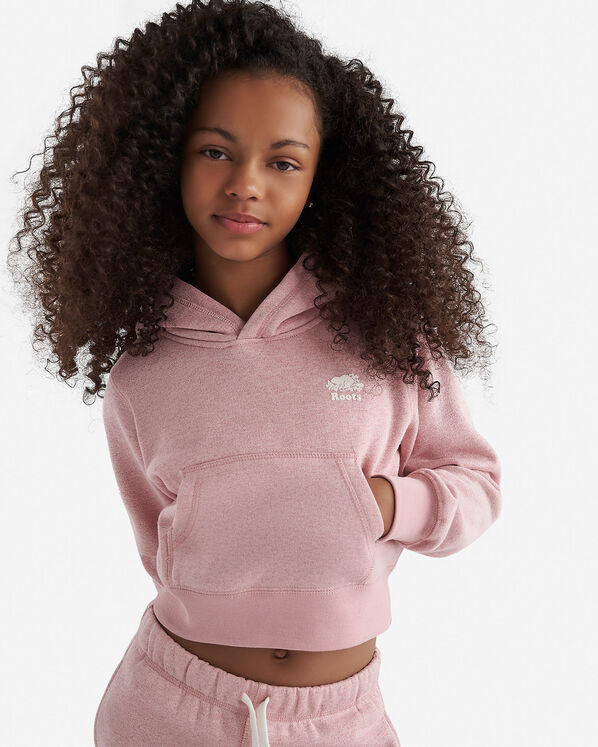Roots Girls Cooper Sparkle Cropped Hoodie — photo 1