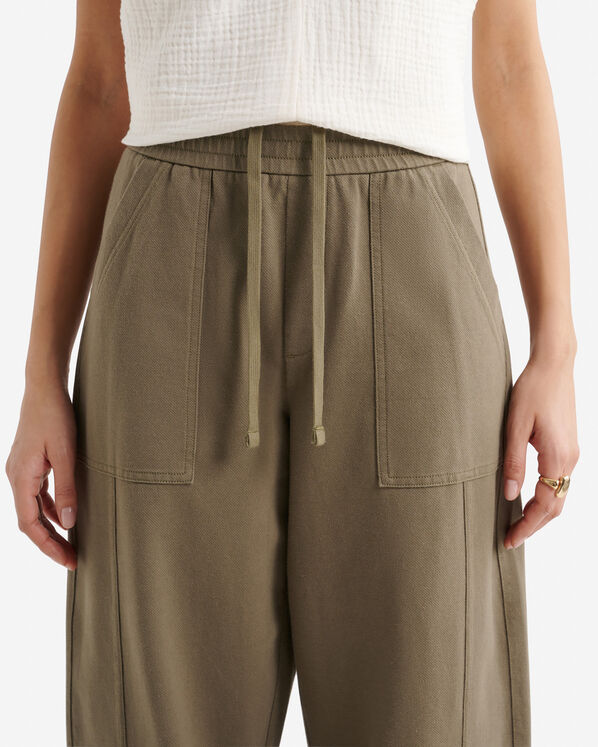 Roots Welland Knit Twill Barrel Pant — photo 6