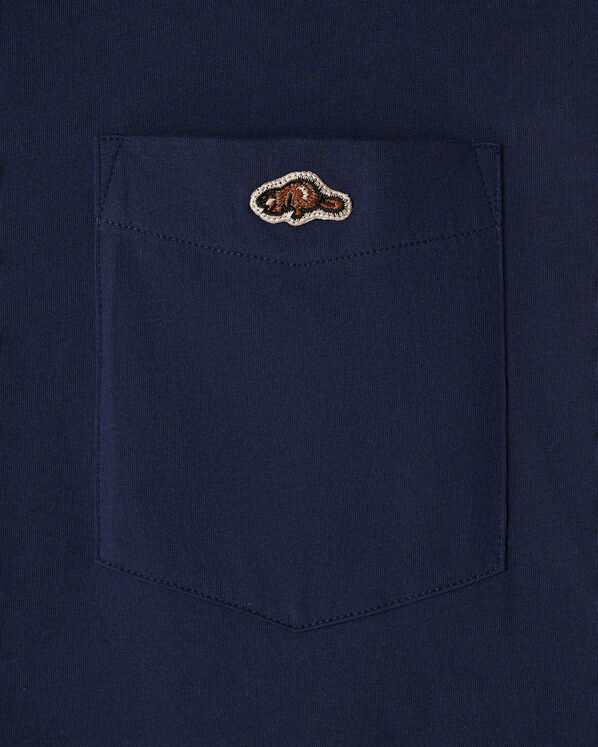 Roots Mens Beavermark T-Shirt — photo 6