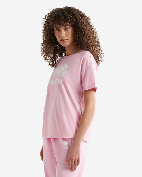 Roots Womens Organic Relaxed Cooper T-Shirt — photo 3
