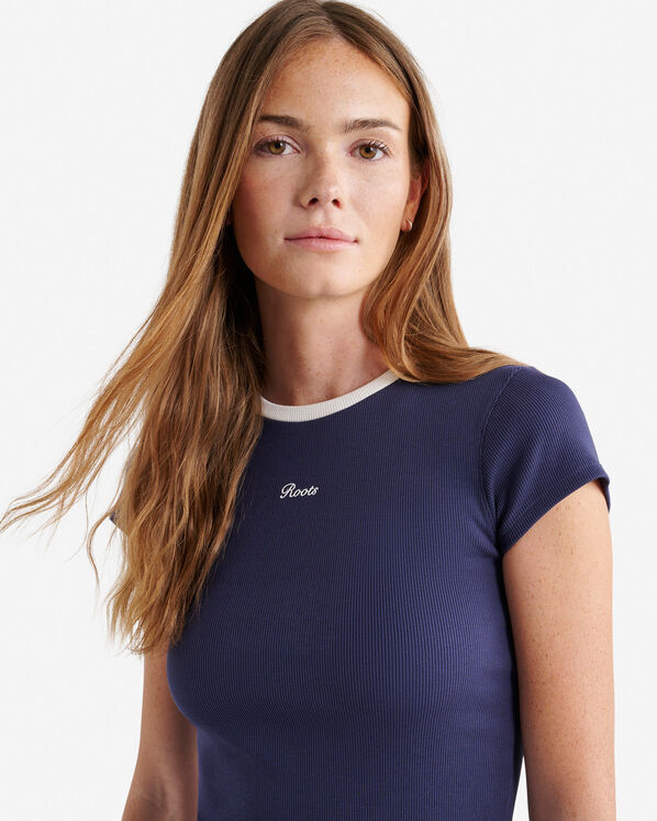 Roots Roots Rib Short Sleeve T-Shirt — photo 5