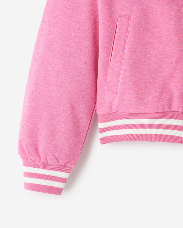 Roots Girls Cooper Sparkle Varsity Jacket — photo 6