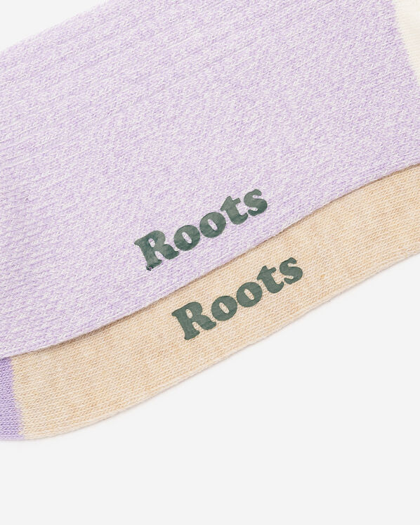 Roots Adult Cotton Cabin Ankle Sock 2 Pack — photo 3
