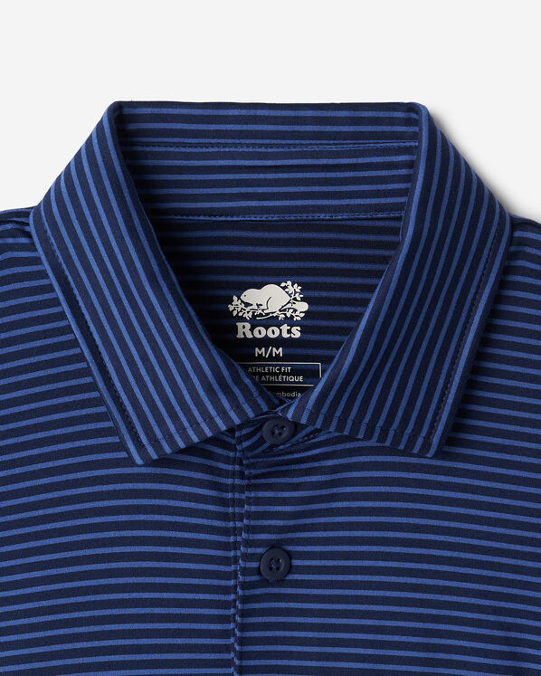 Roots Renew Knit Striped Polo — photo 3