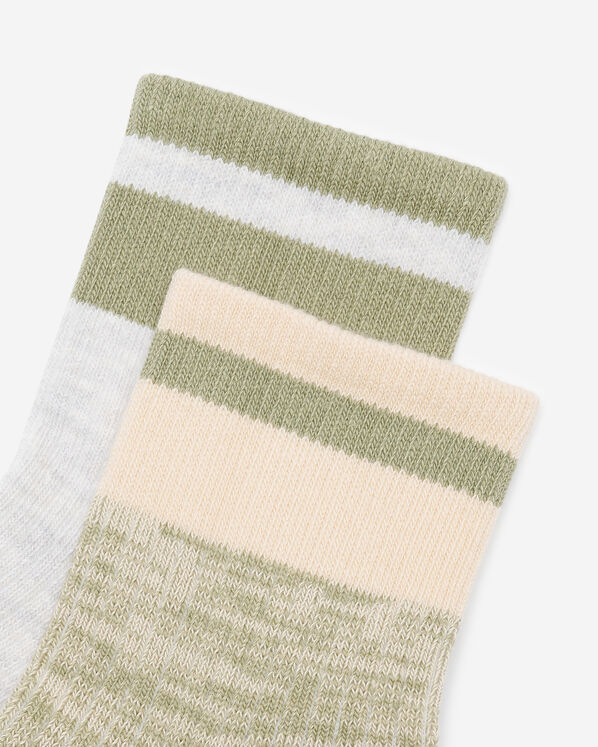 Roots Adult Cotton Cabin Ankle Sock 2 Pack — photo 2