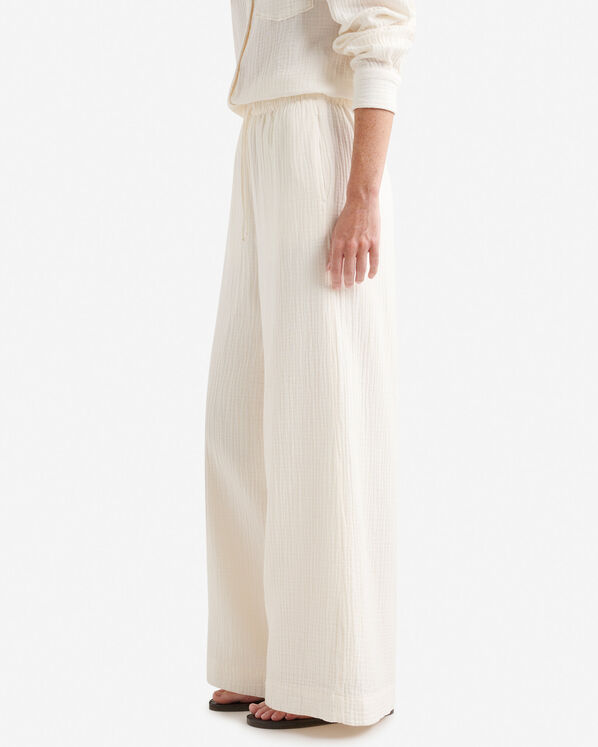 Roots Isla Cotton Wide Leg Pant — photo 3