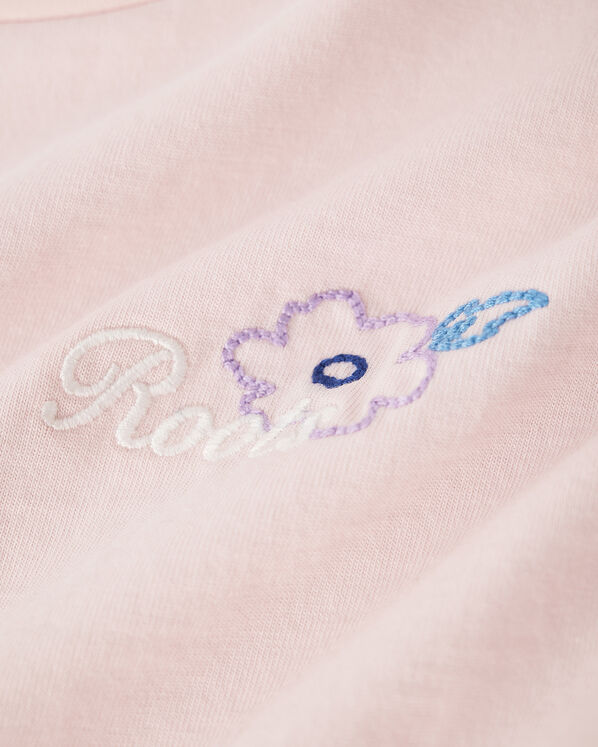 Roots Womens Roots Script Floral T-Shirt — photo 6