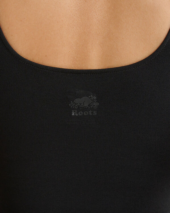 Roots Renew Knit Square Neck Dress — photo 4