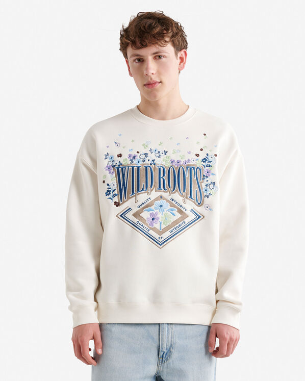 Roots Floral Studio Fleece Crew — photo 2