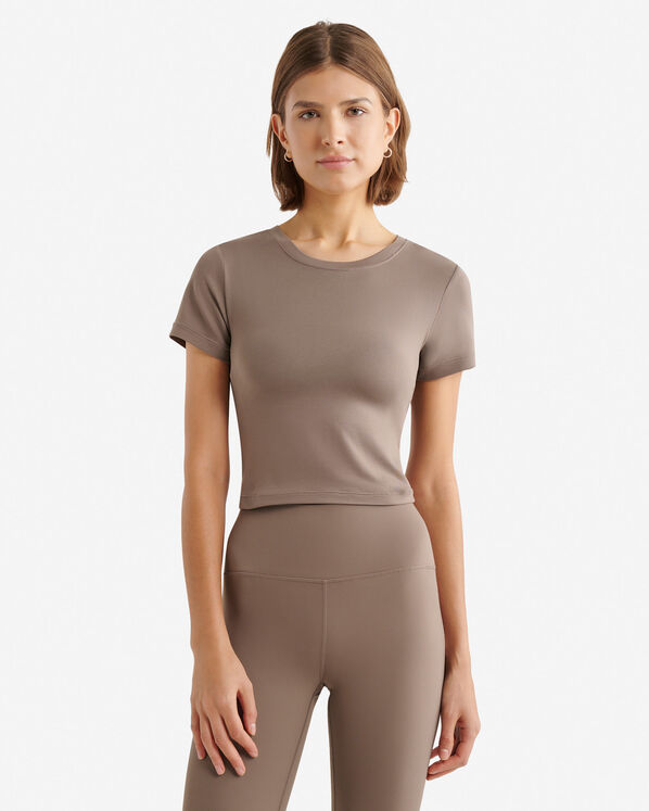 Roots Renew Knit Crop T-Shirt — photo 1