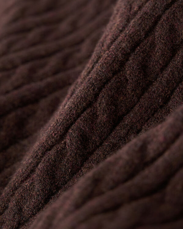 Roots Bowen Cable Knit Full Zip Hoodie — photo 7