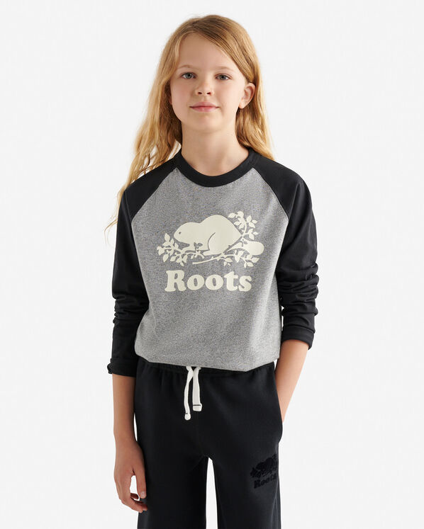 Roots Kids Organic Cooper Baseball T-Shirt — photo 1
