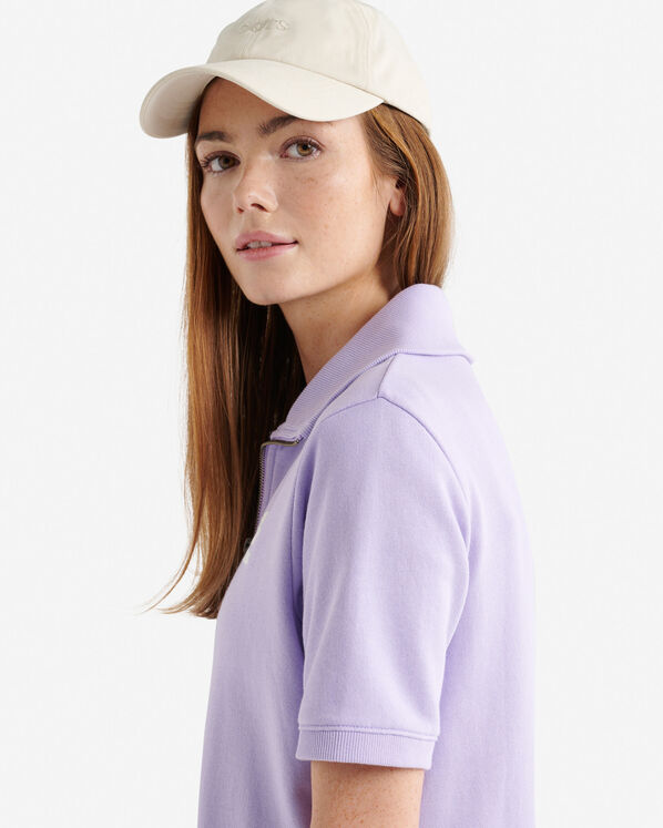 Roots Organic Cooper Terry Quarter Zip Dress — photo 7