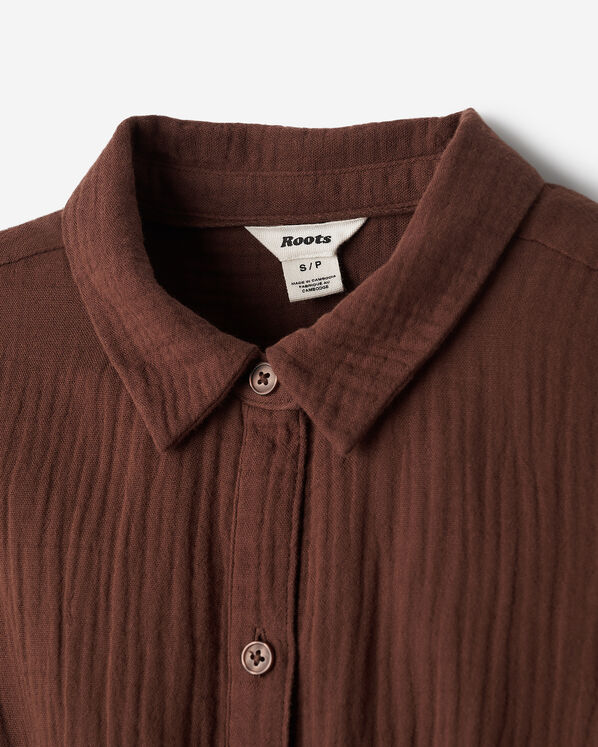 Roots Isla Cotton Gauze Shirt Dress — photo 3