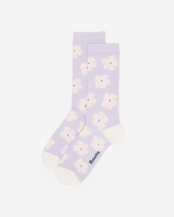 Roots Adult Petal Plush Crew Sock — photo 1
