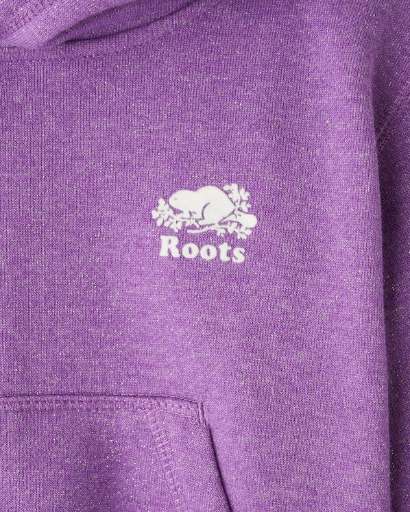 Roots Girls Cooper Sparkle Cropped Hoodie — photo 5