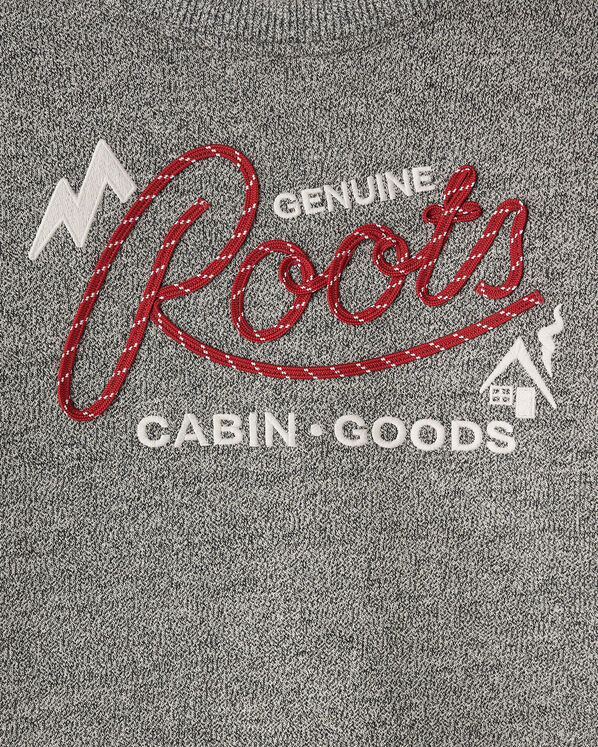 Roots Kids Cabin Rope Applique Crew Sweatshirt — photo 6