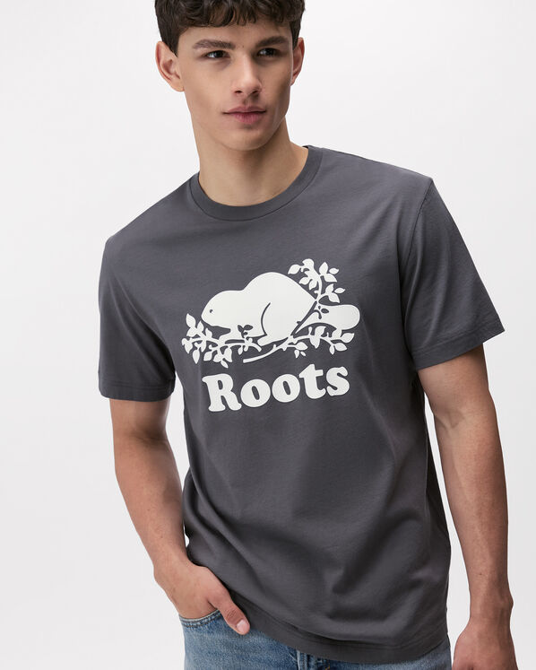 Roots Mens Organic Cooper Beaver T-Shirt — photo 1