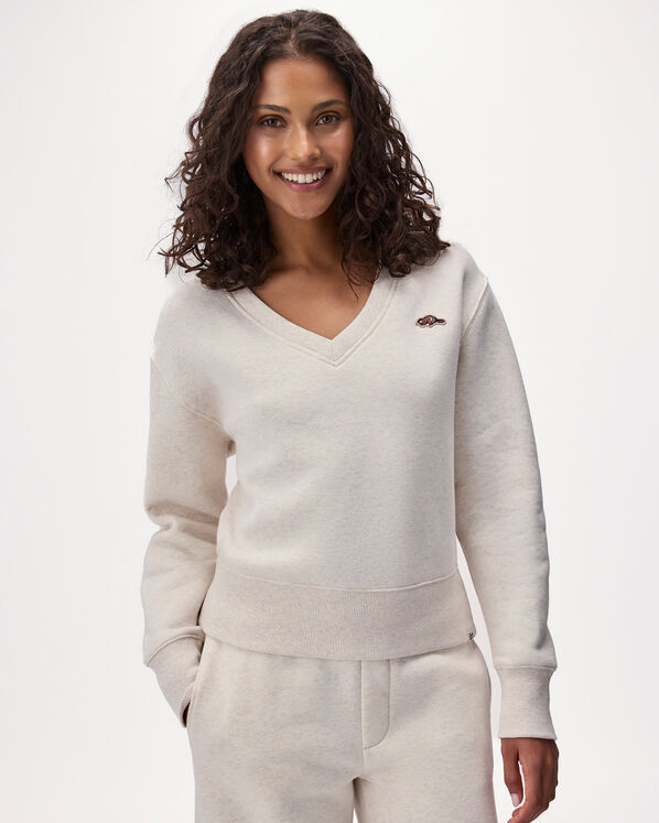 Roots Beavermark V-Neck Top — photo 1