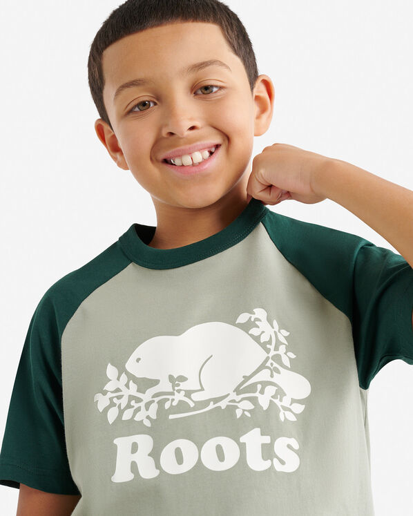 Roots Kids Cooper Baseball Short Sleeve T-Shirt — photo 4