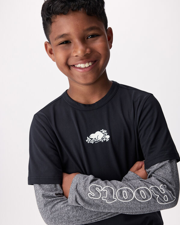 Roots Kids Renew Cooper Long Sleeve T-Shirt — photo 3