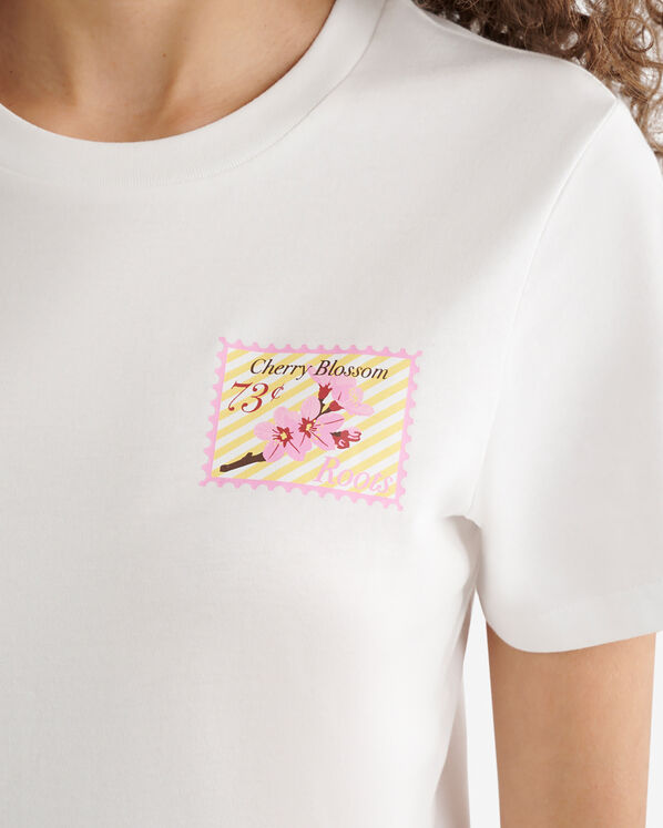 Roots Womens Roots Spring Stamp T-Shirt — photo 5