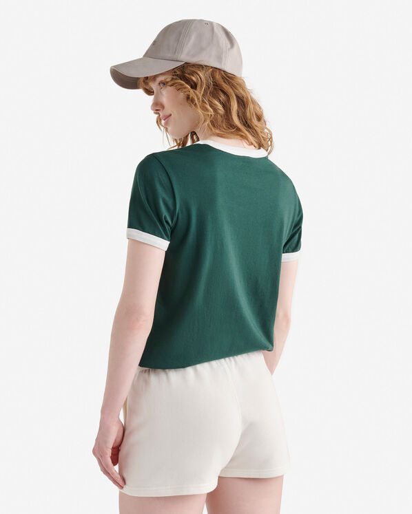 Roots Womens Organic Cooper Ringer T-Shirt — photo 4