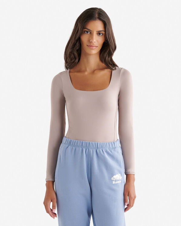 Roots Renew Knit Long Sleeve Bodysuit — photo 1