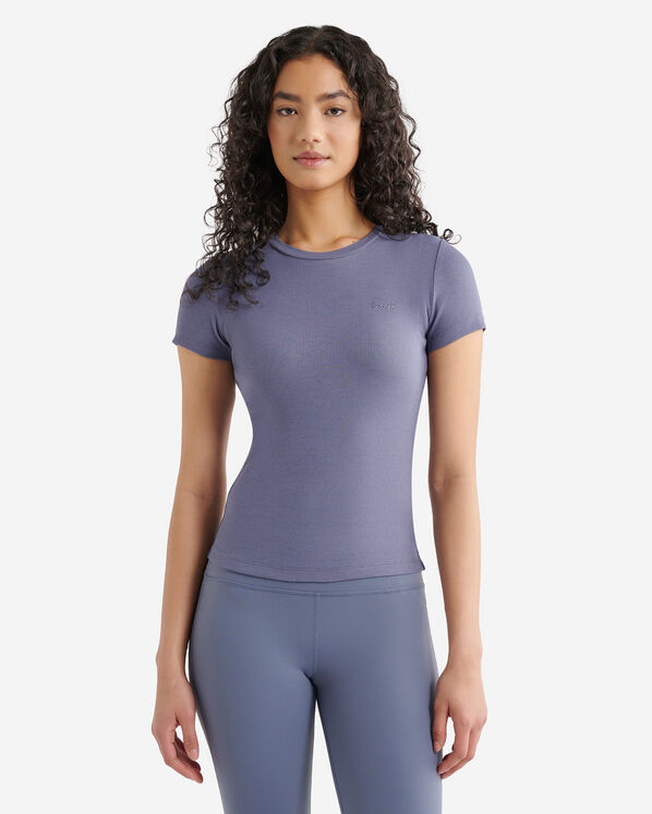 Roots Roam Rib Fitted Short Sleeve Top — photo 1
