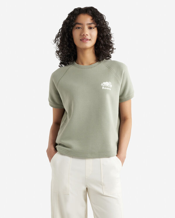 Roots Organic Cooper Short Sleeve Terry Top — photo 1