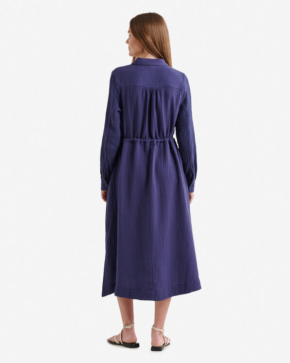 Roots Isla Cotton Gauze Shirt Dress — photo 2