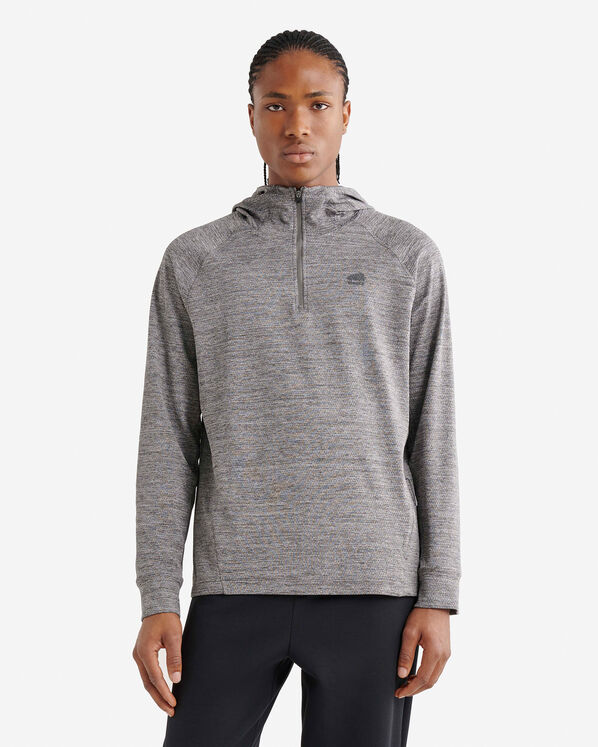 Roots Active Textured Quarter Zip Hoodie  — photo 1