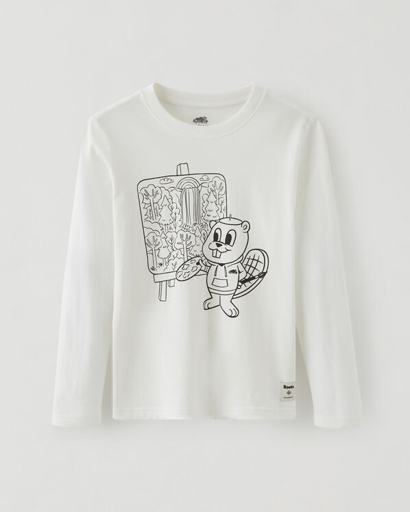 Roots Kids Colour Your Buddy T-shirt — photo 1