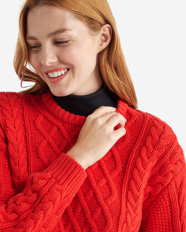Roots Cable Knit Sweater — photo 5