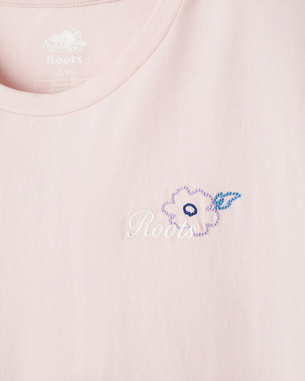 Roots Womens Roots Script Floral T-Shirt — photo 4