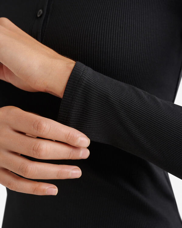 Roots Roam Rib Fitted Long Sleeve Henley — photo 7