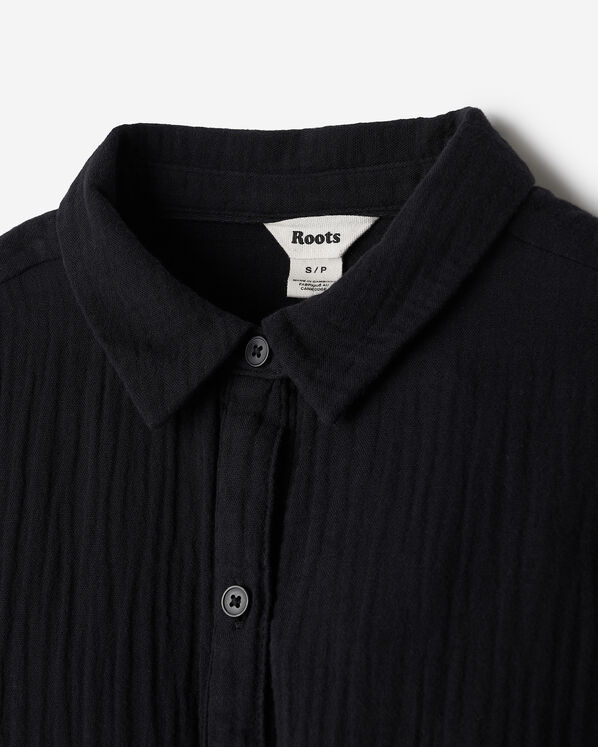 Roots Isla Cotton Gauze Shirt Dress — photo 3
