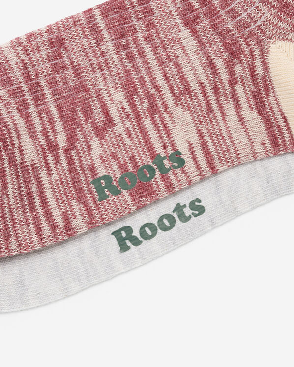 Roots Adult Cotton Cabin Ankle Sock 2 Pack — photo 3