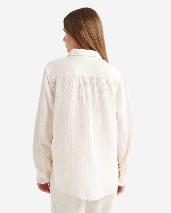 Roots Isla Cotton Gauze Shirt — photo 4