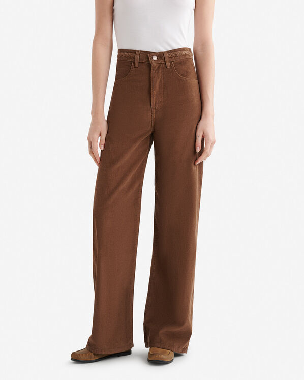 Levis Levi's® Ribcage Wide Leg Braided Womens Jeans — photo 1