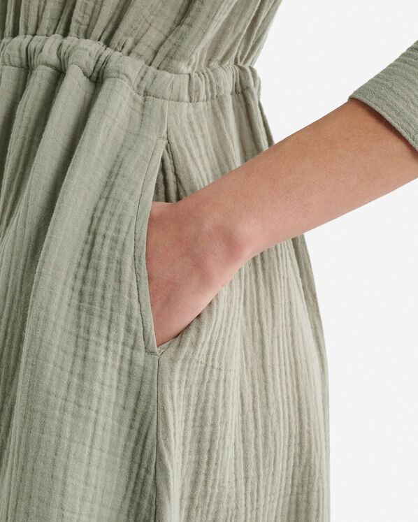 Roots Isla Cotton Gauze Shirt Dress — photo 4