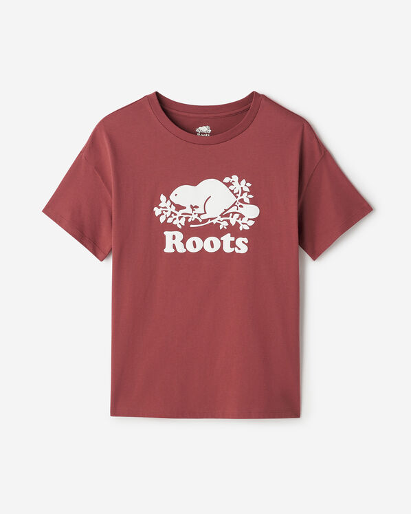 Roots Womens Organic Relaxed Cooper T-Shirt — photo 5