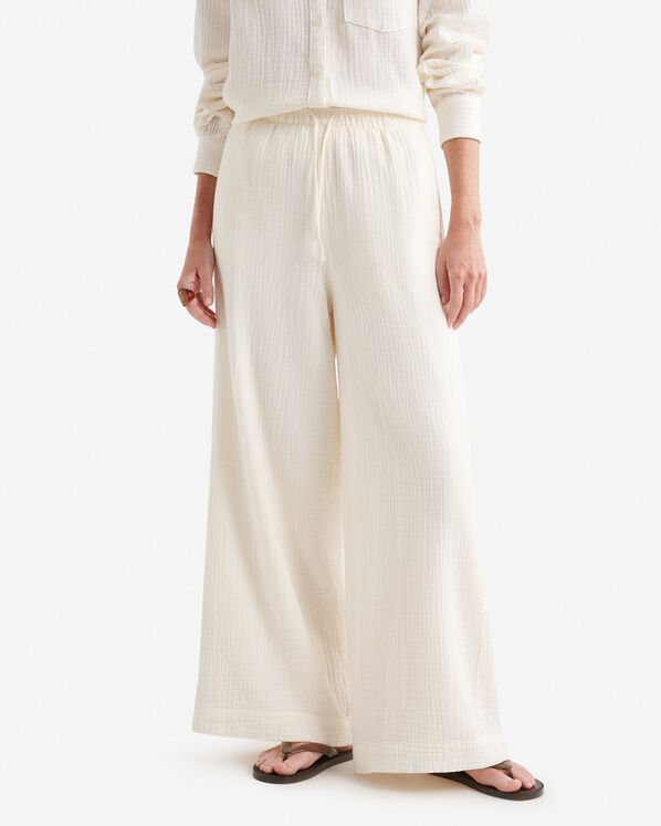 Roots Isla Cotton Wide Leg Pant — photo 1