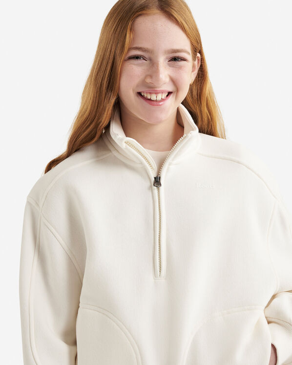 Roots Girls Cloud Quarter Zip — photo 3