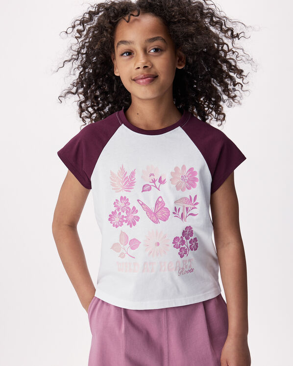 Roots Girls Olivia Floral T-Shirt — photo 12