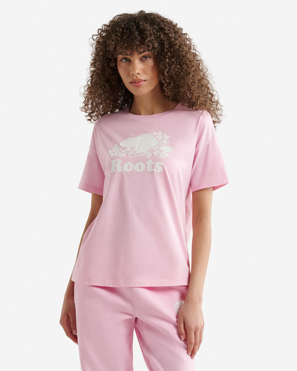 Roots Womens Organic Relaxed Cooper T-Shirt — photo 1