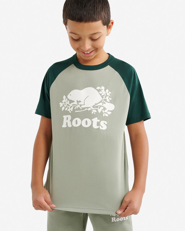 Roots Kids Cooper Baseball Short Sleeve T-Shirt — photo 3
