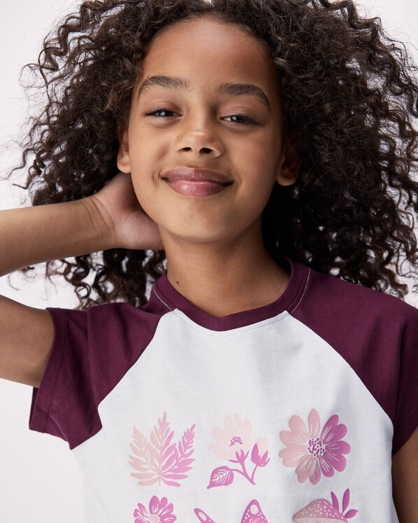 Roots Girls Olivia Floral T-Shirt — photo 13
