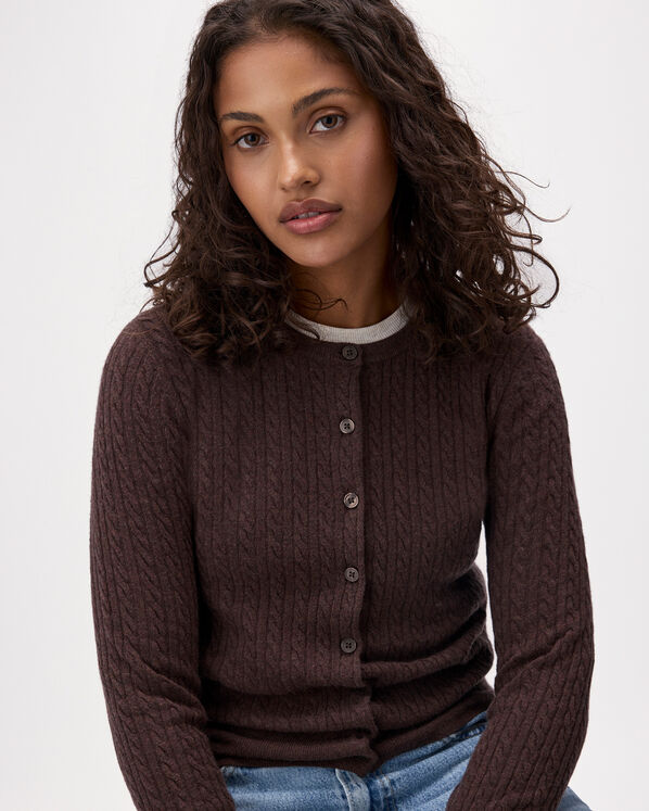 Roots Bowen Cable Knit Cardigan — photo 5