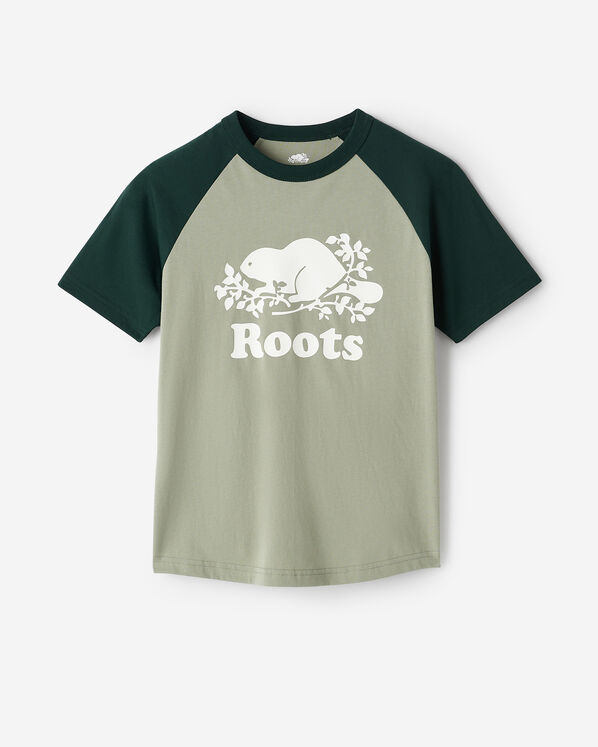 Roots Kids Cooper Baseball Short Sleeve T-Shirt — photo 2